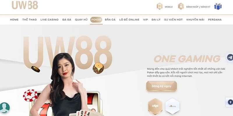 Cơ cấu tặng thưởng và khuyến mãi uw88